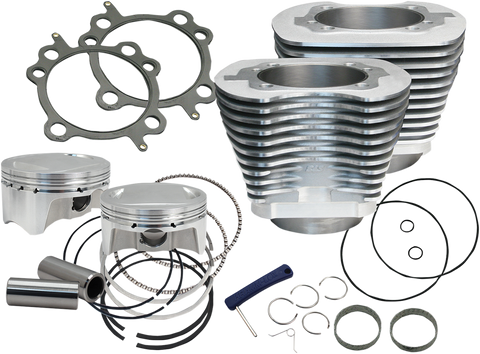 98" Big Bore Cylinder Kit - Silver - Twin Cam