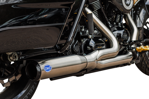 2-into-1 Qualifier Exhaust System - 50-State - Silver
