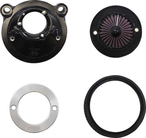 Air Stinger Stealth Air Cleaner Kit - Black Chrome Ring