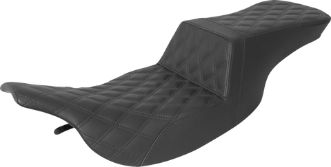 Tour Step-Up Seat - Full Lattice Stitch - Black - FL &