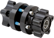 Hub - Cartridge - Rear/Single Disc - Black - Softail/Hydra Glide Revival