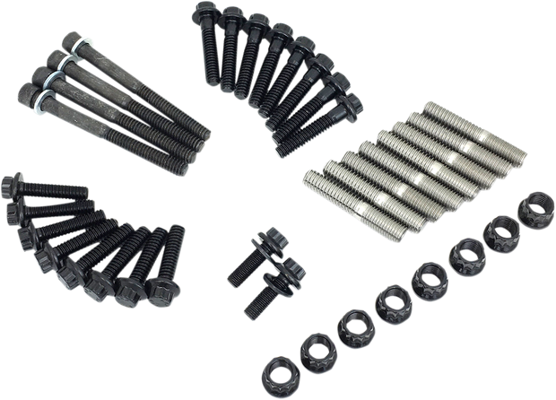 Stud/Nuts - Internal Rocker Box/Rockershaft - Kit - M8