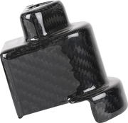 Cover Steering Lock - Gloss Weave Carbon Fiber