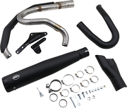 2:1 Exhaust for M8 Softail - Black