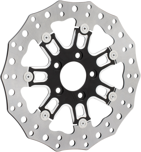 Front Rotor - 7 Valve - 11.8" - Black