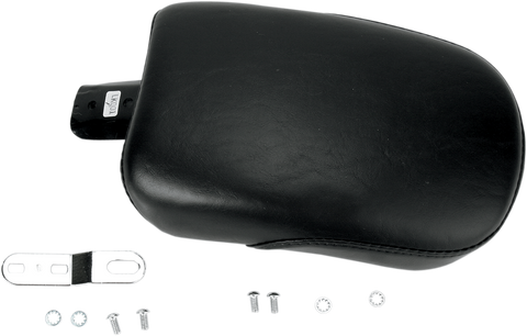 Bare Bones Pillion Pad - Smooth - Black - FL/FX &