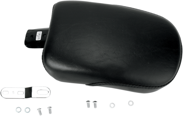 Bare Bones Pillion Pad - Smooth - Black - FL/FX &