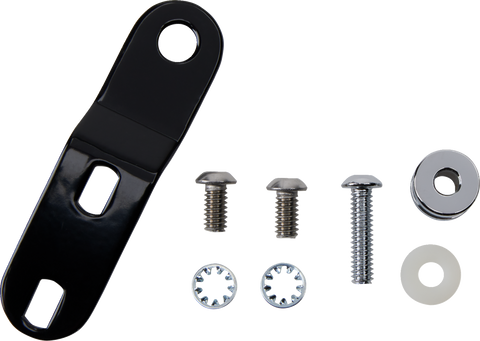 Bare Bones Pillion Pad - Smooth - Black - XL &