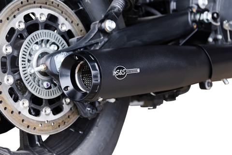2-into-1 Grand National Exhaust System - Black - 50-State
