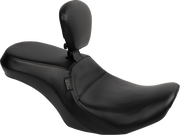 Outcast Seat - With Backrest - Plain - FLH/FLT '23-'24