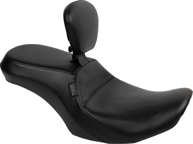 Outcast Seat - With Backrest - Plain - FLH/FLT &