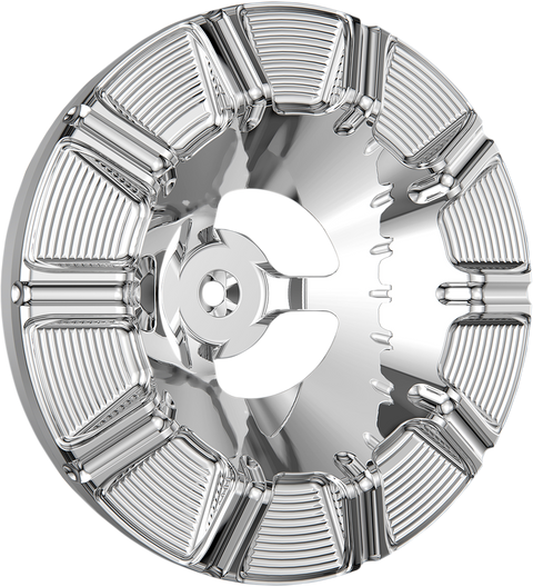 Velocity Air Cleaner Cover - 10-Gauge - Chrome