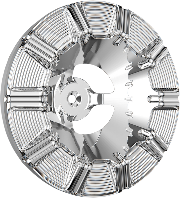 Velocity Air Cleaner Cover - 10-Gauge - Chrome