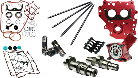 Camchest Kit - Race Series® - Reaper 594 - Gear Drive - w/One Piece Pushrods - Twin Cam &