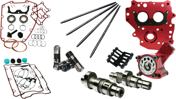 Camchest Kit - Race Series® - Reaper 594 - Gear Drive - w/One Piece Pushrods - Twin Cam &