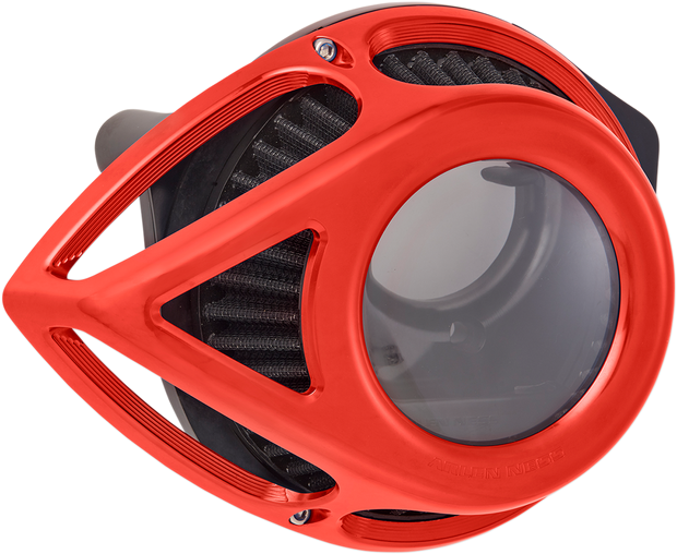 Clear Tear Air Cleaner Kit - Red