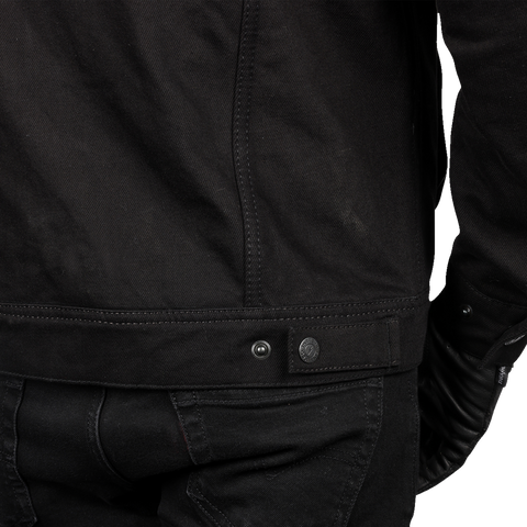 Highway v2 Denim Riding Jacket - Black - 2XL
