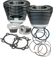 97" Big Bore Cylinder Kit - Wrinkle Black - Twin Cam