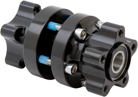 Hub - Cartridge - Rear/Single Disc - Black - &