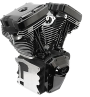 T143 Long Block Engine - Black Edition - Touring | Dyna