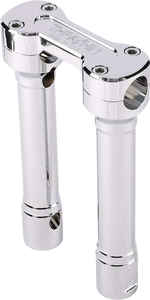 Hole Shot Risers - 8" - Chrome