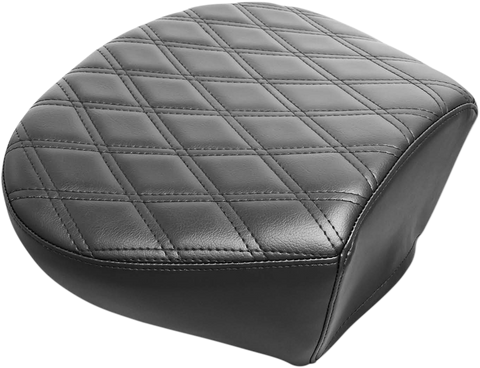 Monterey Sport Pillion Pad - Double Diamond - Black - FL &
