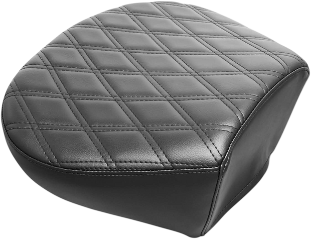 Monterey Sport Pillion Pad - Double Diamond - Black - FL &