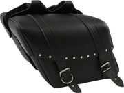 Highwayman Rivet Slant-Style Saddlebags - Medium