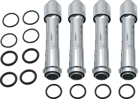 Pushrod Cover Kit - Chrome - Twin Cam | M8