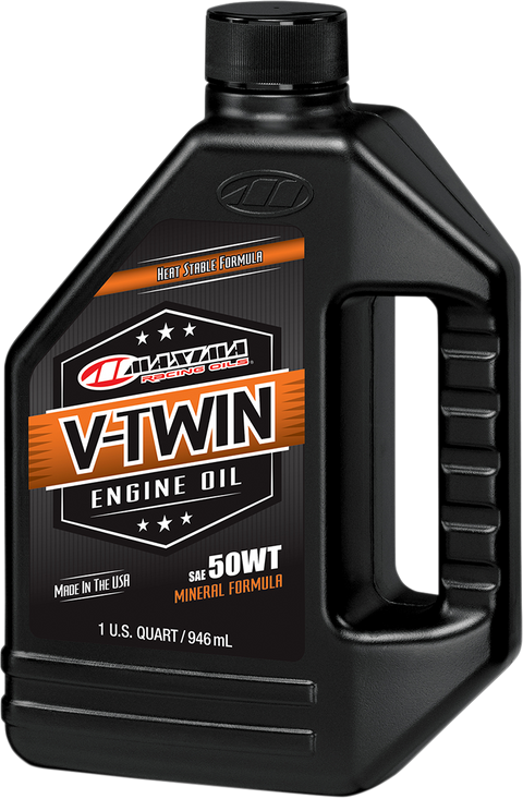 V-Twin Oil - 50wt - 1 U.S. quart