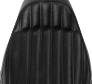 Knuckle Solo Seat - Ribbed - Black - FL '08-'24