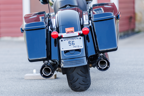4-1/2" GNX Slip-On Mufflers - Guardian Black