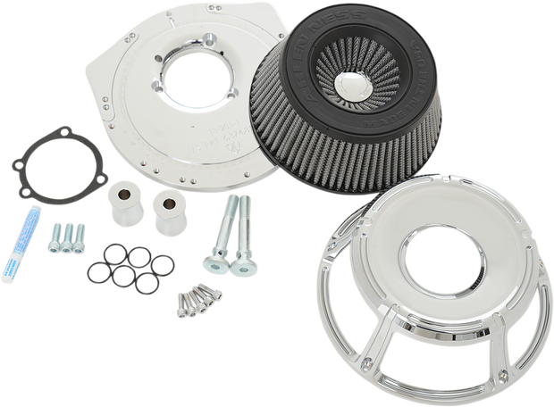 Inverted Series Air Cleaner Kit - Chrome