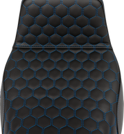 Step-Up Seat - Honeycomb - Extended Reach - Blue Stitching - FL '08-'23