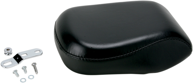 Bare Bones Pillion Pad - Smooth - Black - FL/FX &