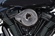 Stealth Teardrop Air Cleaner - M8 - Lava Chrome