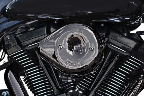 Stealth Teardrop Air Cleaner - M8 - Lava Chrome