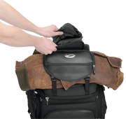Backseat/Sissy Bar Bag - Black