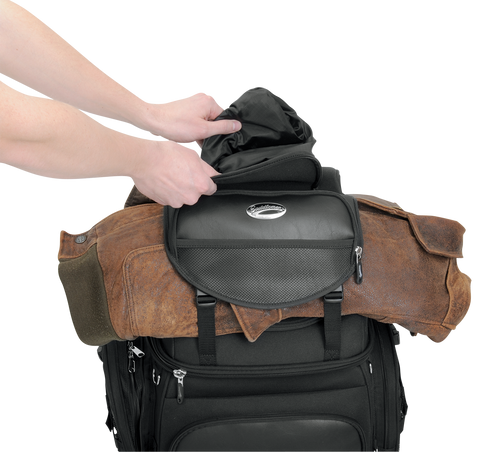 Backseat/Sissy Bar Bag - Black