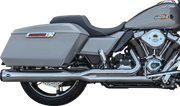 2-into-1 GNX Exhaust System - Race Only - Chrome - Touring