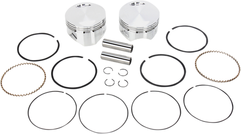 Piston Kit - For 113" Super Sidewinder® - 4.000" - +0.020"