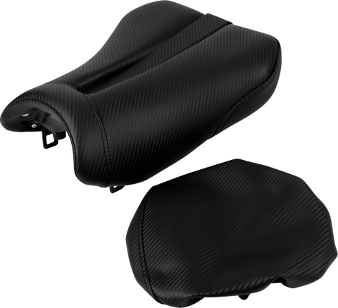 Gel Channel™ Track Carbon Fiber Sport Seat - Black - GSXR 600/750