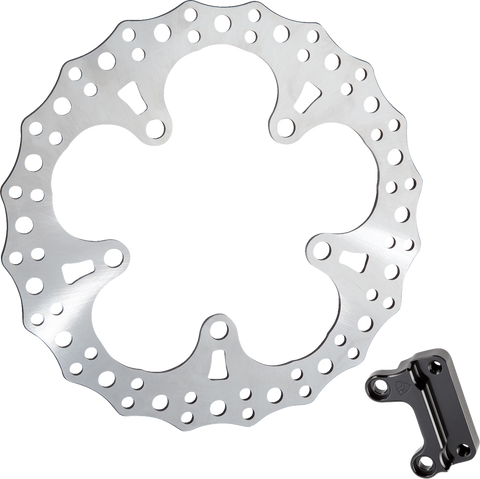 Jagged Brake Rotor - 13" Right