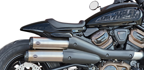 4" Grand National Slip-On Mufflers - Stainless Steel - Sportster S