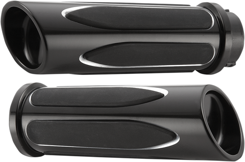 Deep Cut Comfort Series Grips - TBW - Black