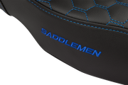 Step-Up Seat - Honeycomb - Extended Reach - Blue Stitching - FL '08-'23