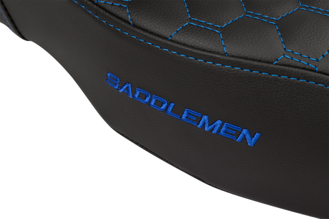 Step-Up Seat - Honeycomb - Extended Reach - Blue Stitching - FL &