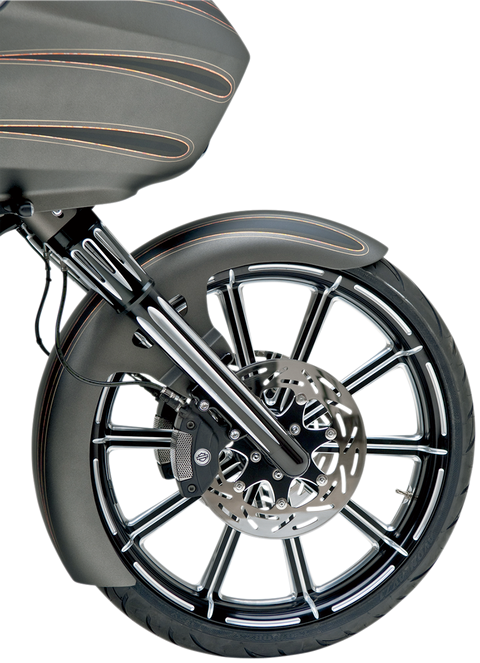 Fork Legs - Black Anodized - Deep Cut - Dual Disc - &