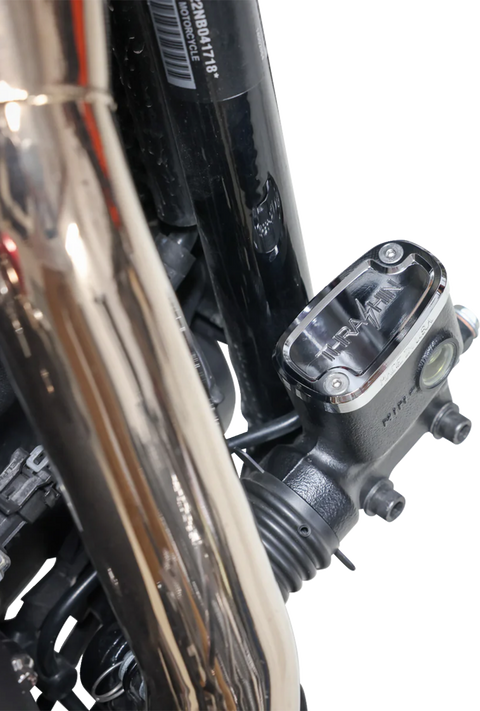 Brake Reservoir Cap - Rear - Chrome - &