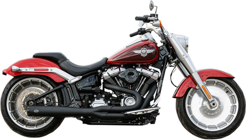 2:1 50 State Exhaust for M8 Softail - Black